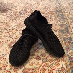 Black Factory Yeezys